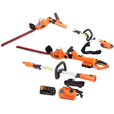 garcare pole hedge trimmer
