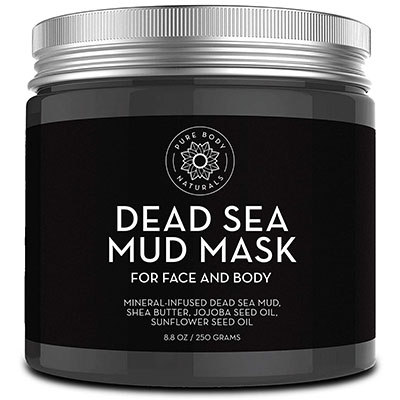 pure body naturals dead sea mud mask