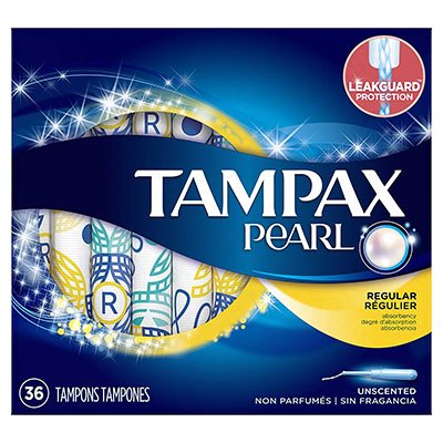 Tampax Pearl Plastic Unscented