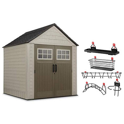 Rubbermaid Storage Sheds: Horizontal and Vertical Storage Sheds